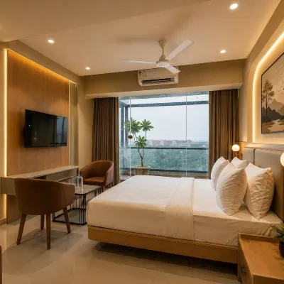 Hotel Royal Wing Hotels near Gift City Ground