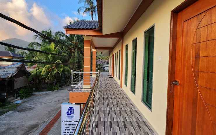 주아라 무티아라 리조트의 간이 주방이 있는 객실 내부 이미지