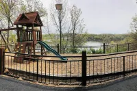 Three bedroom, three bath upper floor unit with great views!