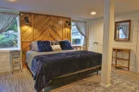 2Bd/1Ba ,opt'l +1Bd/1Ba, stream/waterfall/firepit, in Cashiers. Pet Friendly, - Wifi