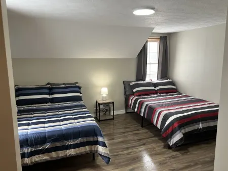 Newly renovated, only 2 miles from downtown Fort Kent.  Right across from trails