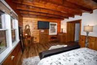 Peaceful log home retreat.