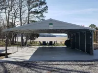 Water front cottage w/water access, firepit & great sunsets.