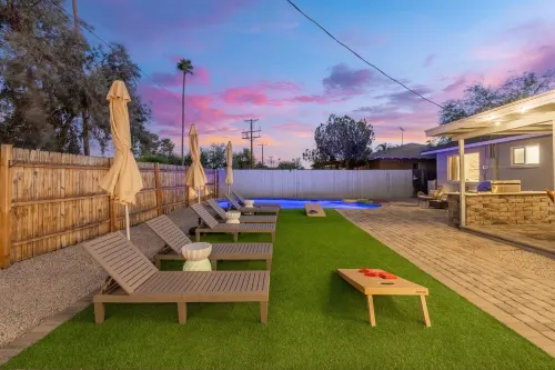 Old Town Oasis with Large Pool + Views!