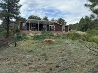 Cozy private retreat in the Wet Mountains with 5 acres to roam on. Pet Friendly!