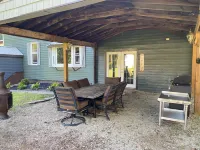 Spacious PA Wilds Getaway! Water views, firepit w/ covered patio