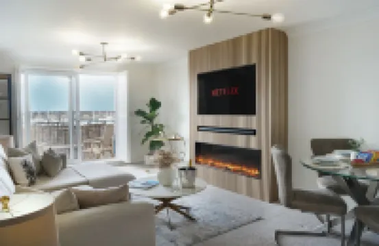 Stunning modern space with harbour views & free parking