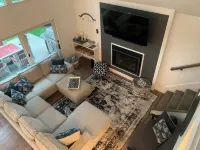 Waterfront retreat; open concept; remodeled; perfect for large families!