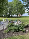 Relaxing Lakefront A-Frame with Hot tub and Firepit on Lake Gaston!