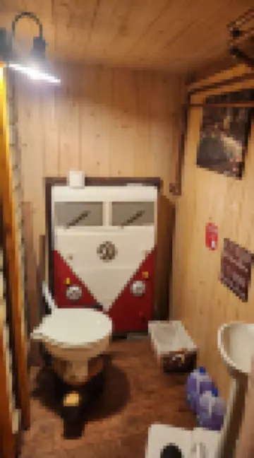 VW Bus Campsite & Very Small Cabin on the Water!