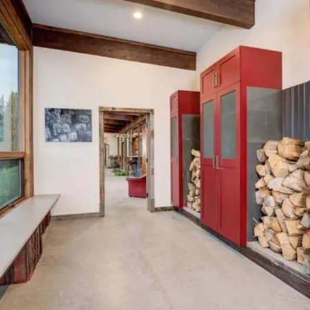 Earthship Home in Big Sky