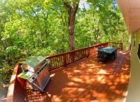 Charming  Private Setting Tree House, Fully Immersed In Nature On 2+ Acres