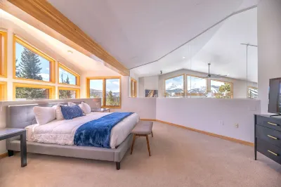 Private with stunning views of the ski resort Hotels near Sapphire Point Overlook