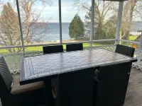 Lake front house on Lake Champlain