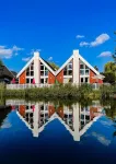 Vacation home with water terrace incl. additional costs - with sauna and fireplace