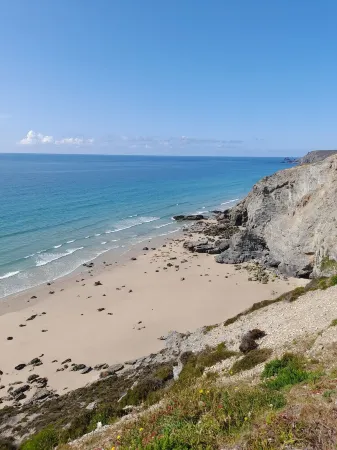 Beach Front Apartment With Stunning Views of Classic Surfing Beach