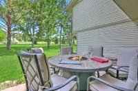 Spacious Condo on Golf Course w/Fireplace, Firepit, Patio and 2 Fishing Badges!