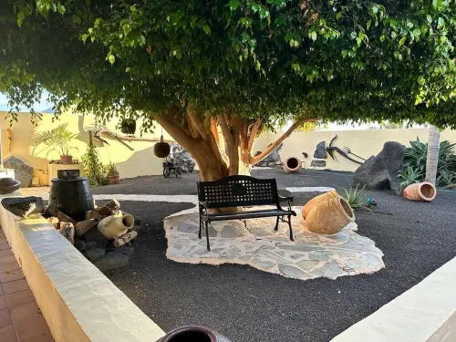 Villa with Large Covered Pool in Costa Teguise