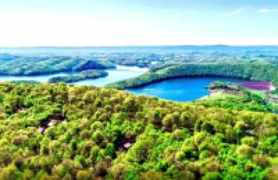 Beautiful cabin in the woods.