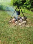 Mullins Log Cabin 1850s Rustic Cabin Near Ark  Sits on 5 AC15 Min to Ark