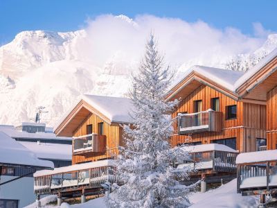 Chalet by the Ski Lift with Balcony and Sauna