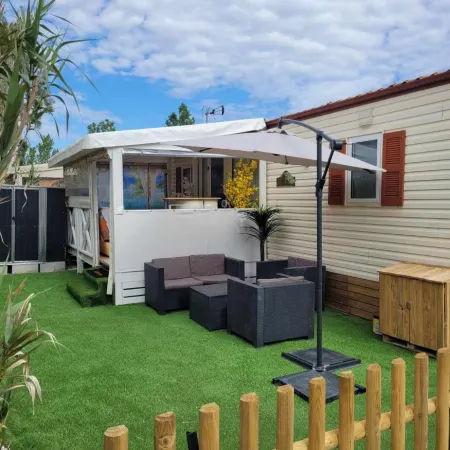 Charming mobil-home at 200 m from beach