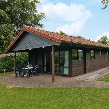 Log Cabin in Damp Near Baltic Sea Beach