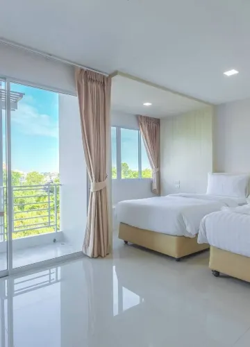 ห้องดีลักซ์ทวิน, เตียงเดี่ยว 2 เตียง