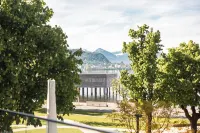 Seehotel am Kaiserstrand - vue sur la montagne