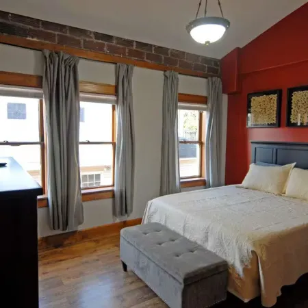 "Historic Loft Retreat in Downtown Bloomington"