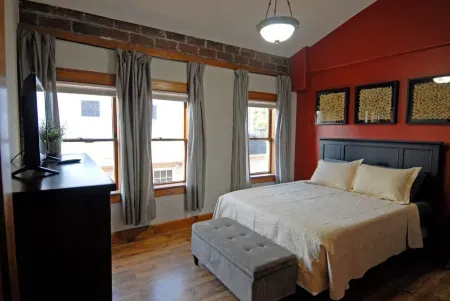 "Historic Loft Retreat in Downtown Bloomington"