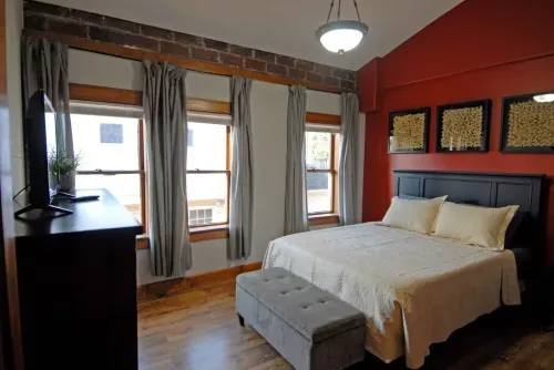 "Historic Loft Retreat in Downtown Bloomington"