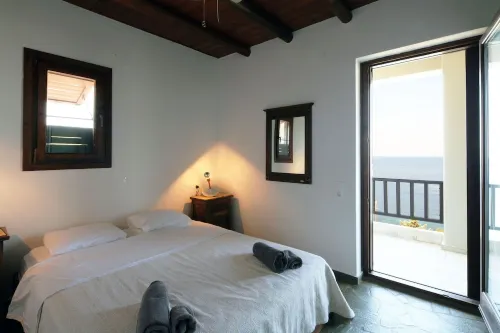 Elegant beachfront house with amazing sea view and beautiful garden