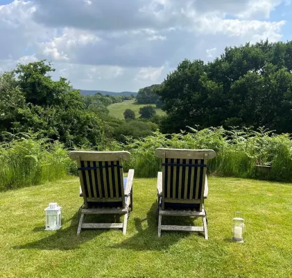 Beautiful eco lodge with stunning rural views Hotel a Shaftesbury