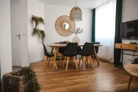 Appartement Chaleureux 6 Places à Proximité du Jardin de la Ville et du Centre