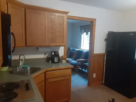 Quaint cabin in the woods