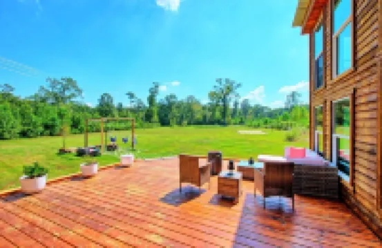 Modern wood infused Cabin