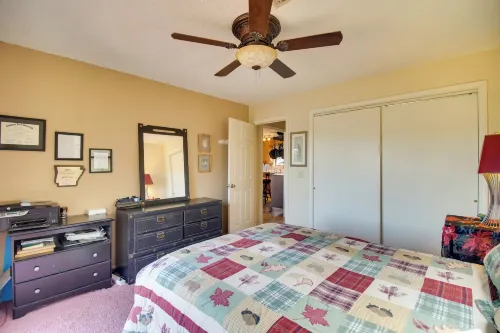 Dock & Water-view Deck: Home on Lake Dardanelle - 2-Star