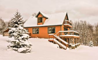 Mountaintop Ellicottville Home 7 Mi to Ski Resort