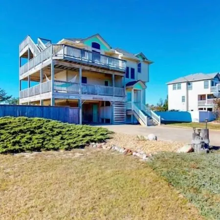 Beautiful Obx Home W. Pristine Views 6 Bedroom Cottage by RedAwning