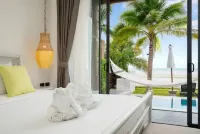Beachfront Villa InduBlue .5 En-Suite AC bedrooms .Housekeeper Inc. Private Pool 安通住宿飯店