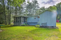 鄉村隱居地，帶火坑＜1英里到河邊！