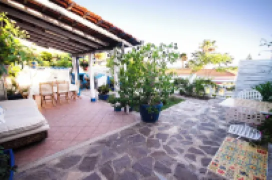 Pretty cottage 100 meters from the sea with parking space and garden.  호텔