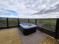 Cosy Northern Ligths Cabin with hot tub and magical views on the Golden Circle - Homestays