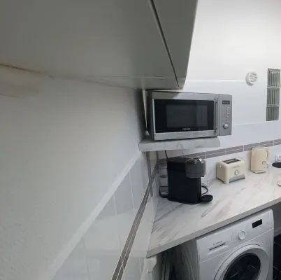 The perched cocoon apartment between the Stade de France and Enghien les Bains Hotels in Épinay-sur-Seine