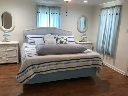 Quiet country home across from False River on Island Road