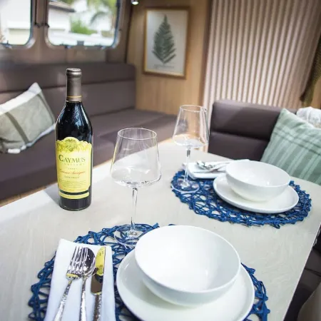 Charming Airstream Wellness Retreat in Wine Country