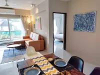 Ripples:Pool facing/RiverView/7 mins to Coco Beach Hotels in Nerul