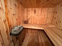 Relaxing Cedar Log Cottage on Bras d'Or Lake over 300 Ft Private Beach & Kayaks