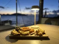 Exclusive Tintamarre: Dinner and Night at Anchor - breakfast